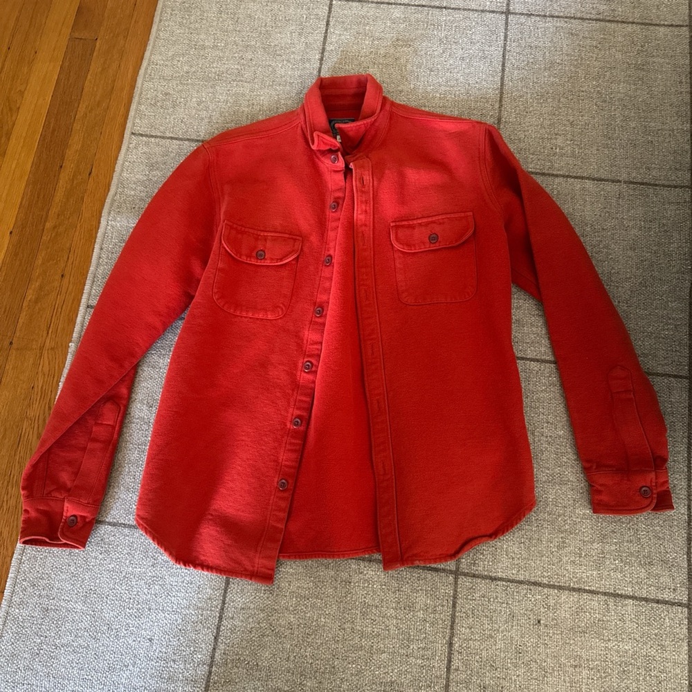 J. Crew Vibrant Red Shirt